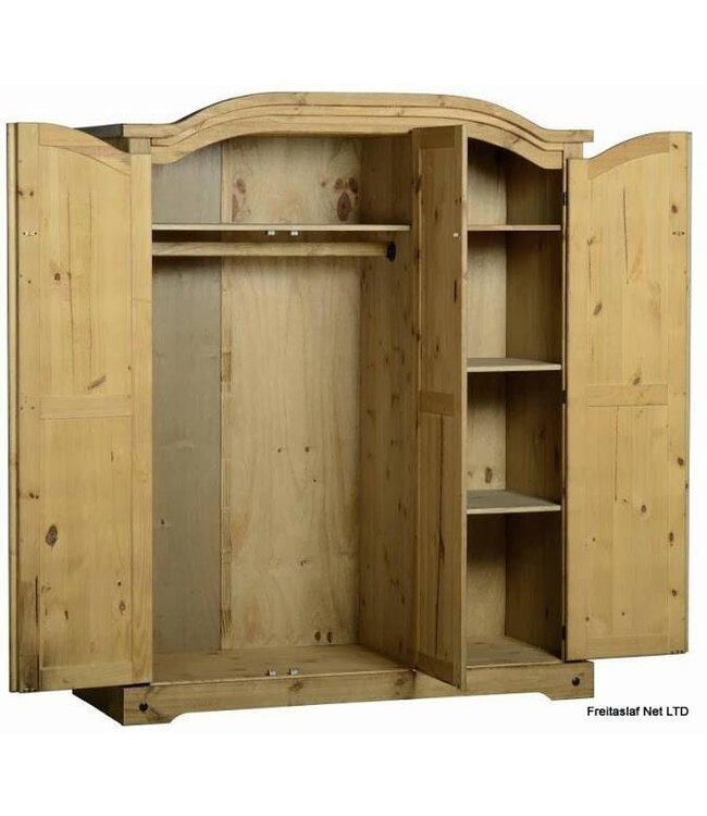Seconique Corona 3 Door Wardrobe
