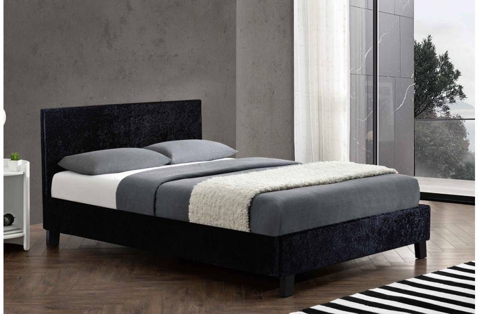 Berlin Crushed Fabric Bed