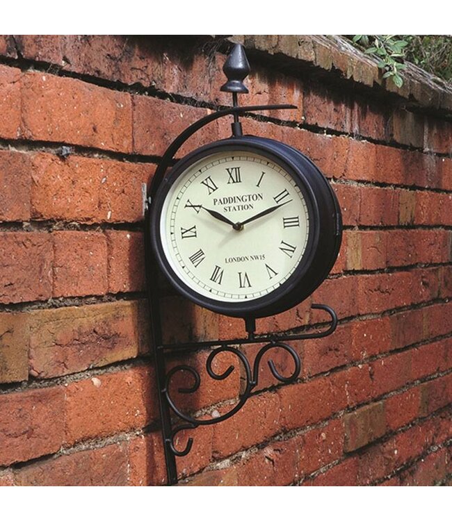 Victorian Station Style Garden Clock