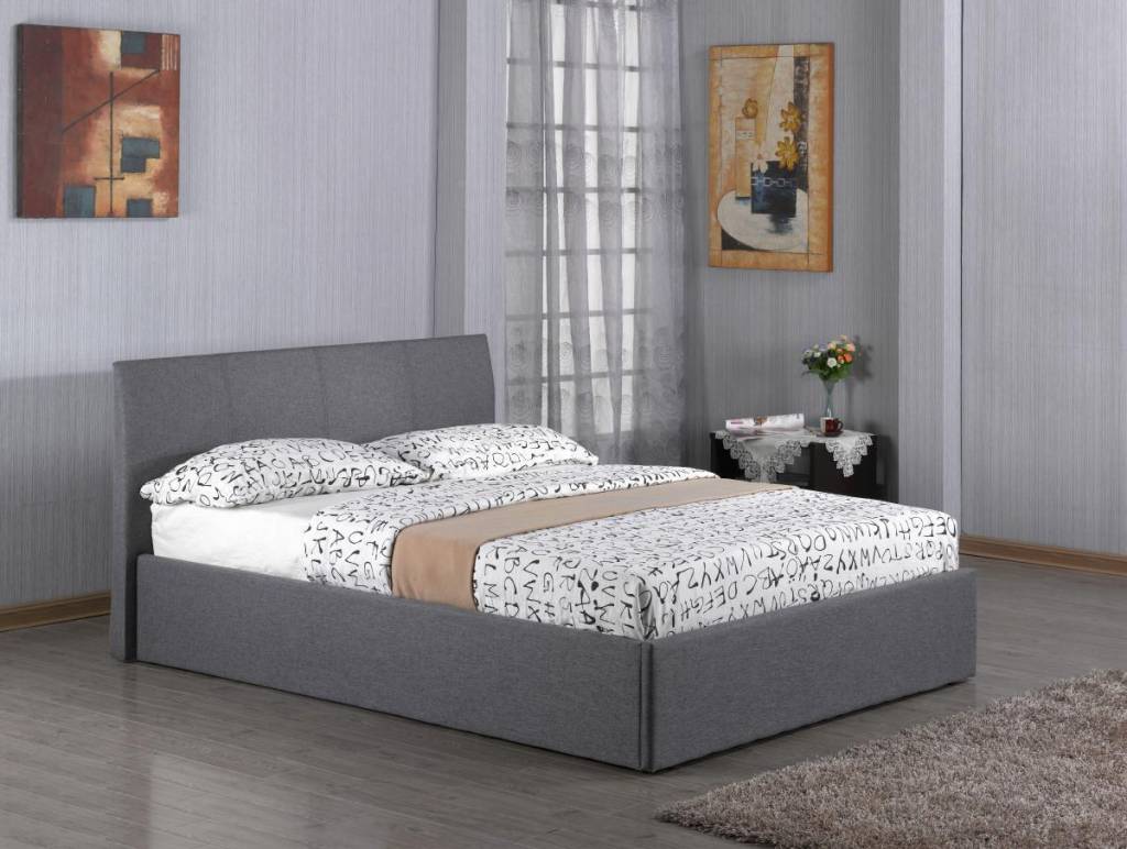 Fusion Fabric  Ottoman Bed