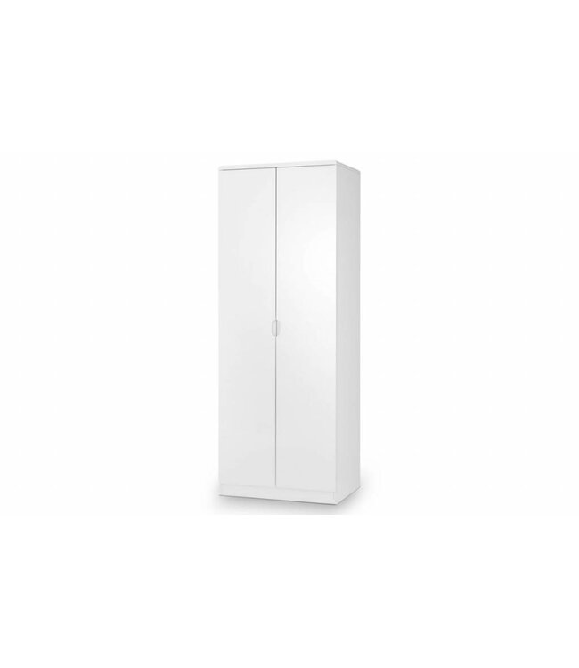 Julian Bowen Manhattan White 2 Door Wardrobe