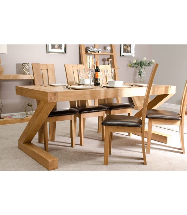 Homestyle GB Z Oak Large Dining Table