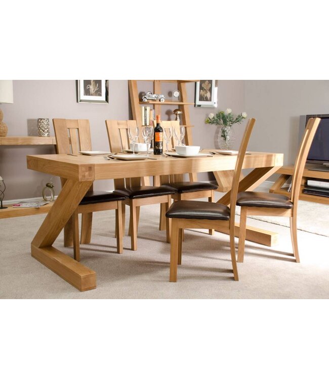 Homestyle GB Z Oak Large Dining Table