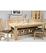 Homestyle GB Bordeaux Solid Oak Grand Dining Table - 3m