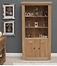 Homestyle GB Bordeaux Oak 2 Door Bookcase