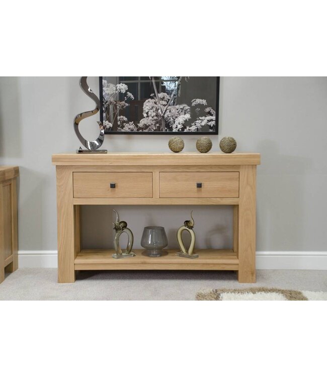 Bordeaux Oak Console Table