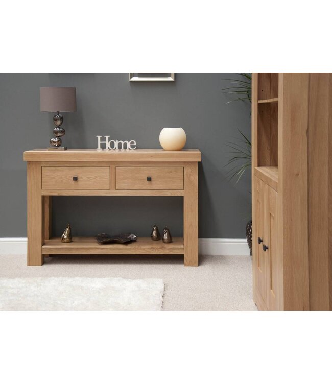 Bordeaux Oak Console Table