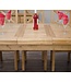 Homestyle GB Deluxe Oak Large Extending Table