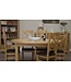 Homestyle GB Deluxe Oak Oval Extending Table