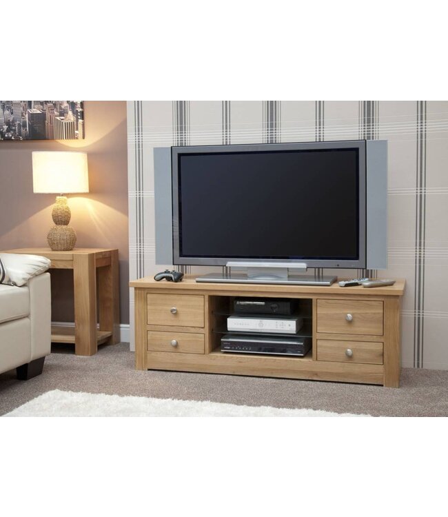 Homestyle GB Torino Oak Large Plasma Unit