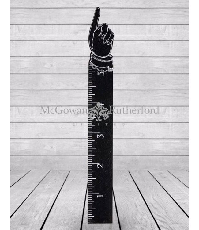 McGowan & Rutherford Wooden Pointing Hand Measure Rule (5FT)