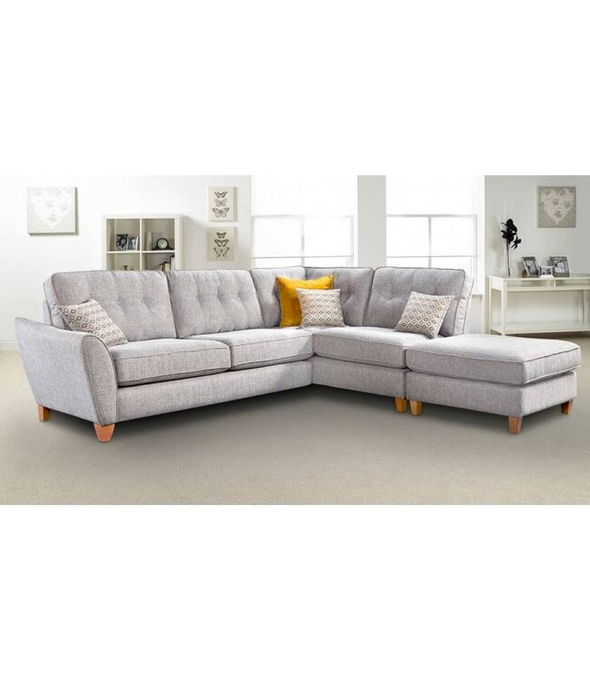 Lebus Upholstery Ashley Corner Sofa With Stool