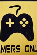 Gamers Only - Metal Sign - Freitaslaf Net LTD - Freitaslaf Net LTD