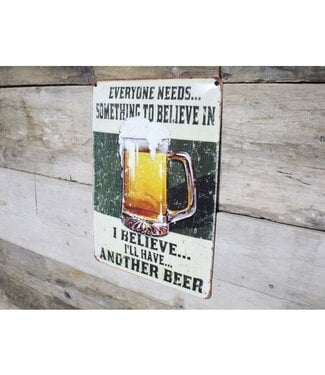 Another Beer - Metal Sign