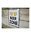 Beer Zone - Metal Sign