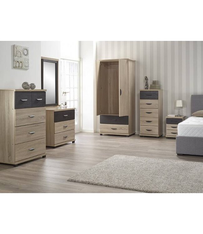 Dominic 2 Door 2 Drawer Wardrobe