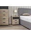 Dominic 3 Drawer Bedside