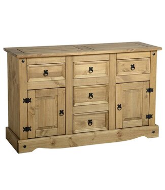 Seconique Corona 2 Door 5 Drawer Sideboard