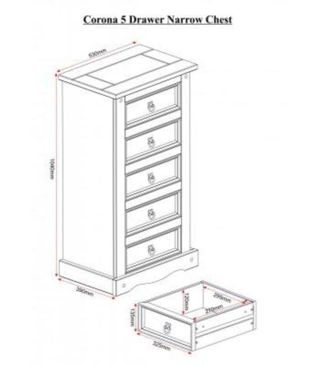 Seconique Corona Narrow Chest