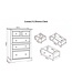 Seconique Corona 3 + 2 Drawer Chest