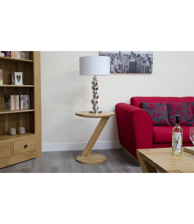 Homestyle GB Z Oak Modern Lamp Table