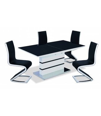 Heartlands Furniture Aldridge Extending Dining Set