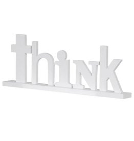 "Think" Shelf Sitter