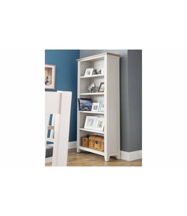 Julian Bowen Richmond 2-Tone Tall Bookcase