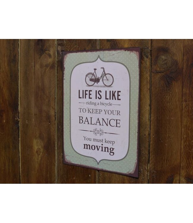 Sign - Keep Your Balance