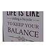 Sign - Keep Your Balance