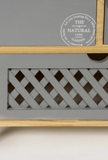 Leaf Grey Cabinet