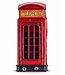 McGowan & Rutherford Antiqued Phone Box Fridge Magnet