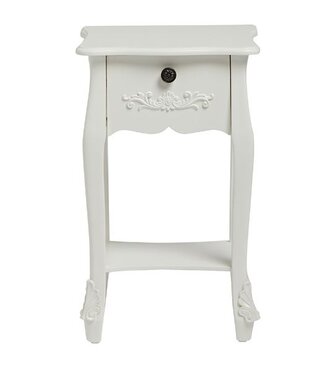 LPD French Night Stand - White