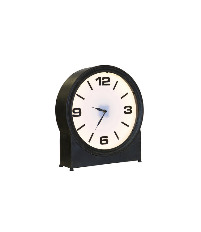 Ageless Metal Tabletop Clock