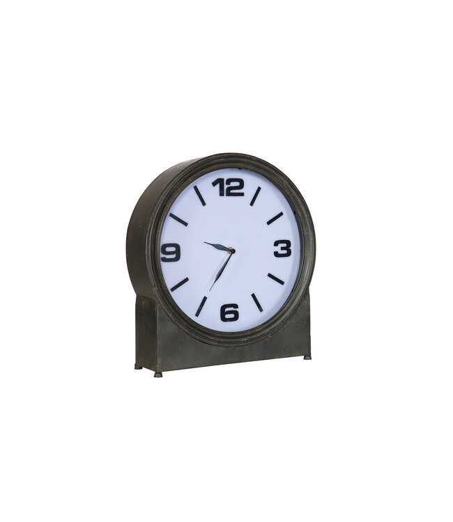 Ageless Metal Tabletop Clock