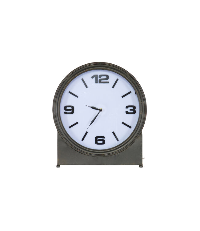 Ageless Metal Tabletop Clock