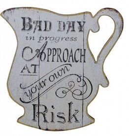 Bad Day Wooden Wall Plaque