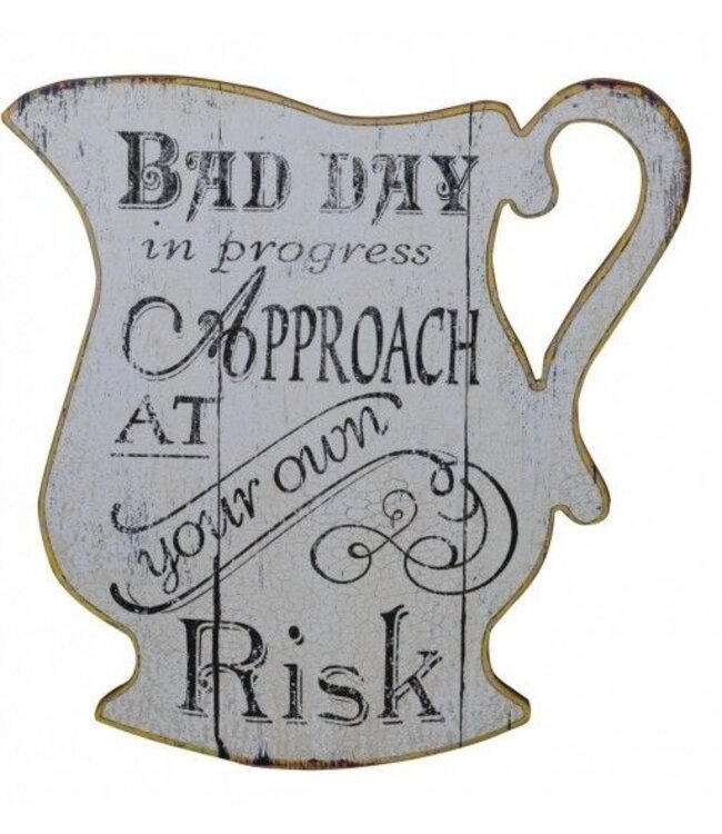 Bad Day Wooden Wall Plaque