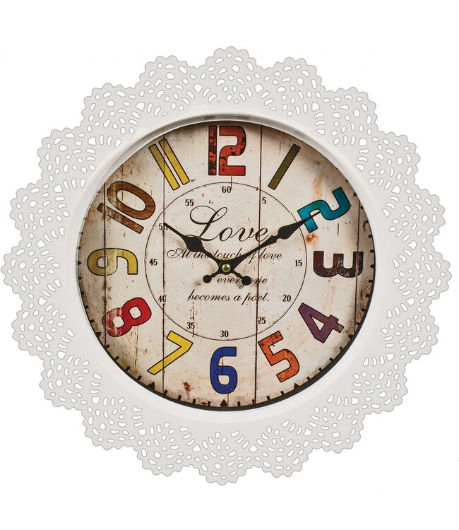 Lace Wall Clock