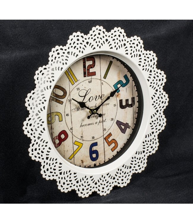 Lace Wall Clock
