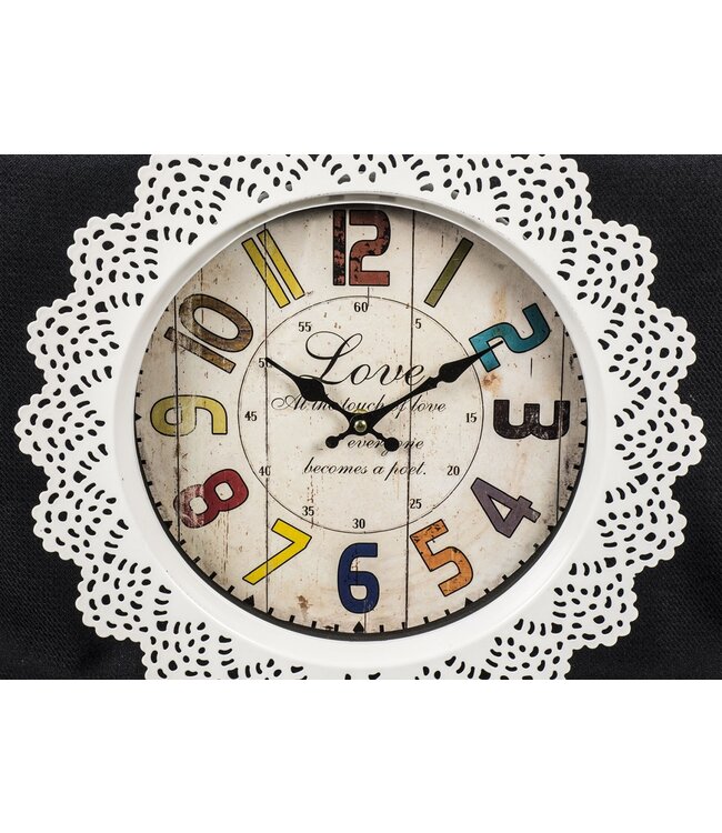 Lace Wall Clock