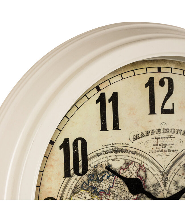 Mappe Monde Wall Clock