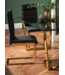 LPD Furniture Antibes Black and Gold Dining Chair