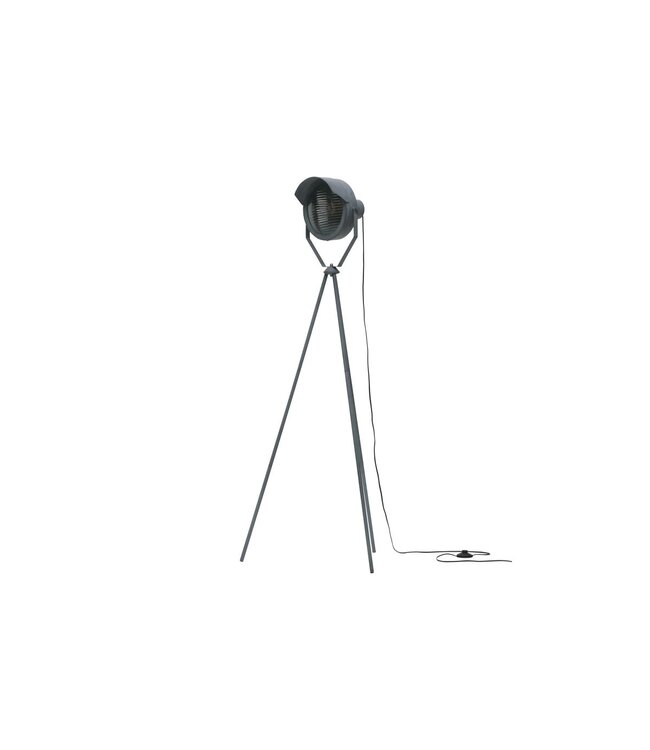 Lester Floor Lamp Metal Concrete Grey