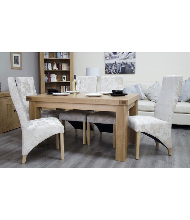 Homestyle GB Bordeaux Oak Dining Table - 5' x 3'