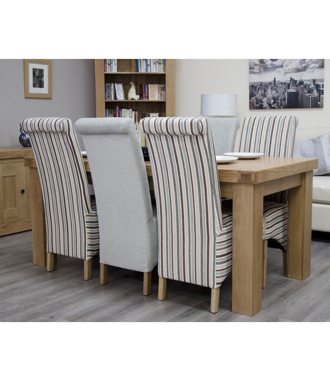 Homestyle GB Bordeaux Oak Dining Table - 6' x 3'