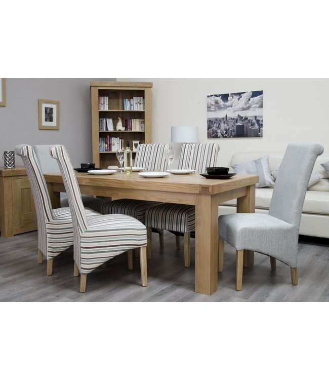 Homestyle GB Bordeaux Oak Dining Table - 6' x 3'