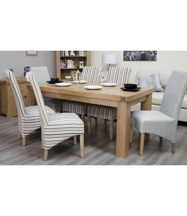 Homestyle GB Bordeaux Oak Dining Table - 6' x 3'