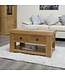 Homestyle GB Bordeaux Oak Coffee Table With Drawers