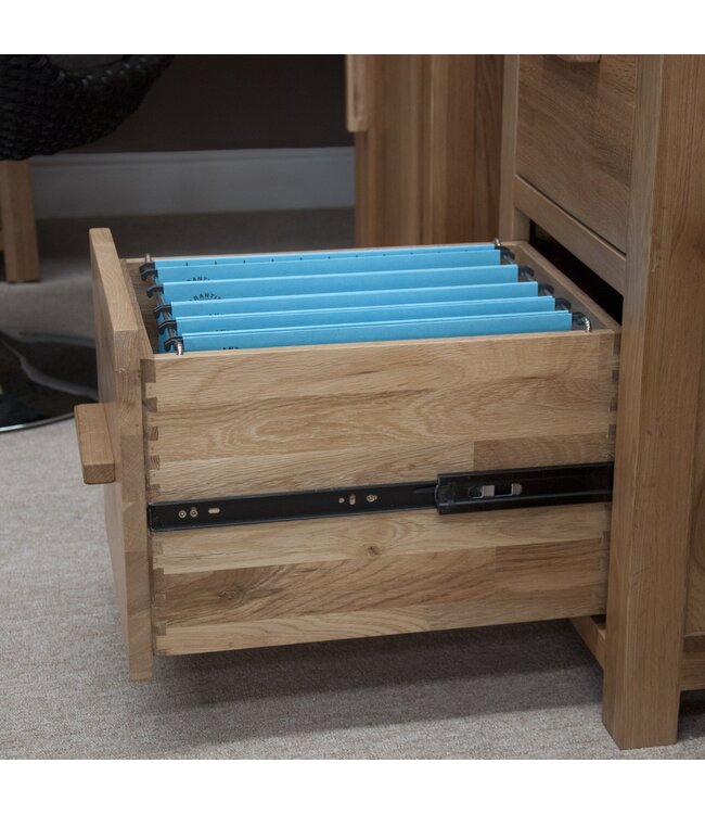 Homestyle GB Opus Oak 3 x File Cabinet